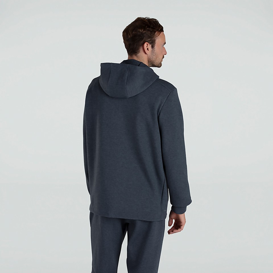 MENS BRITISH & IRISH LIONS FULL ZIP TECH HOODY GREY