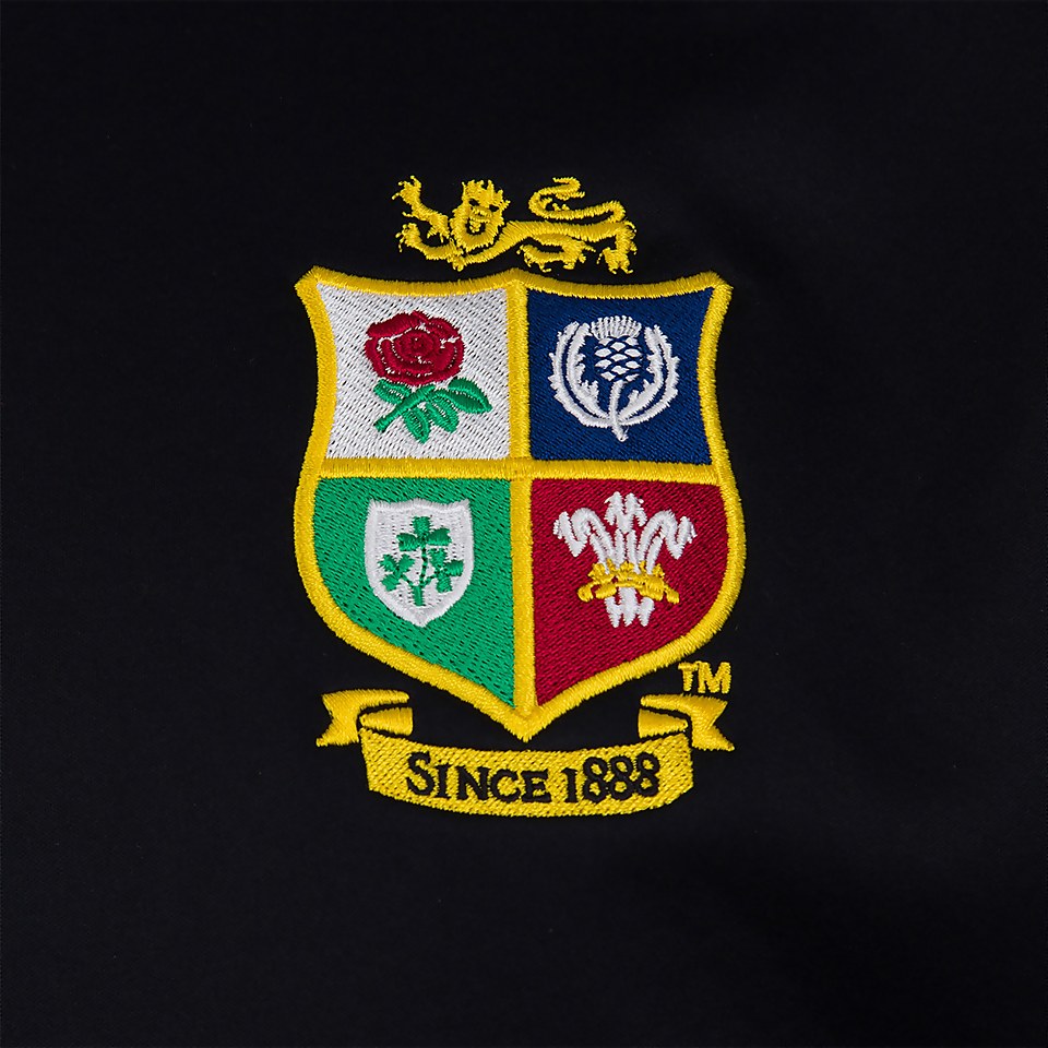 MENS BRITISH & IRISH LIONS THERMOREG OVERHEAD HOODY BLACK