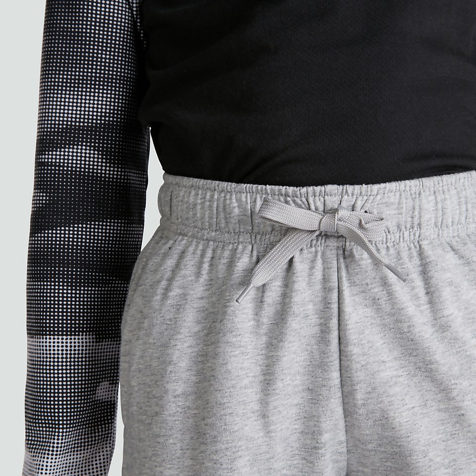 JUNIOR UNISEX COTTON SHORTS GREY