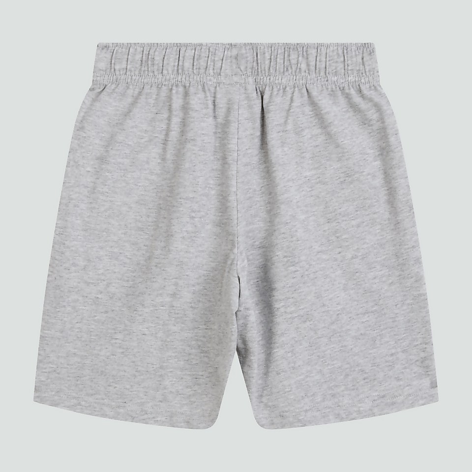 JUNIOR UNISEX COTTON SHORTS GREY