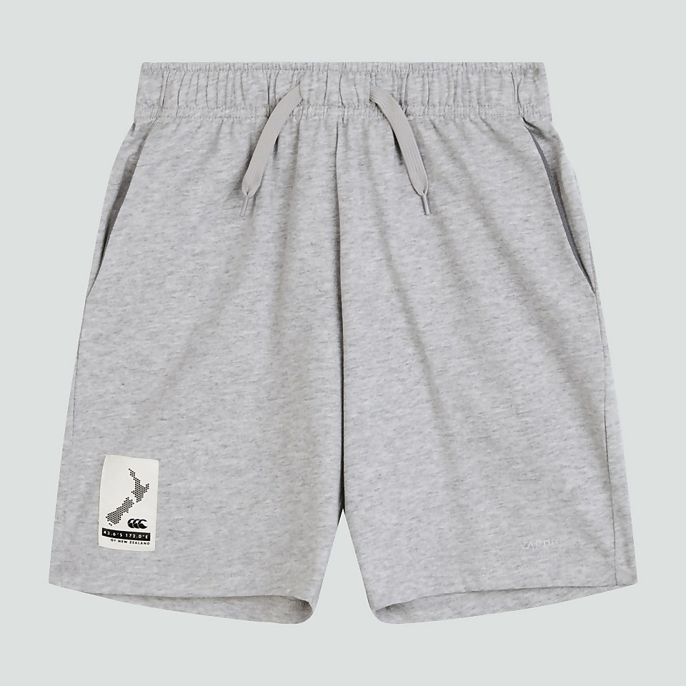 JUNIOR UNISEX COTTON SHORTS GREY