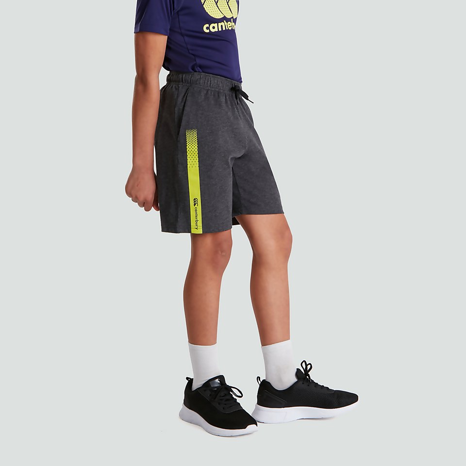 JUNIOR UNISEX COTTON SHORTS GREY