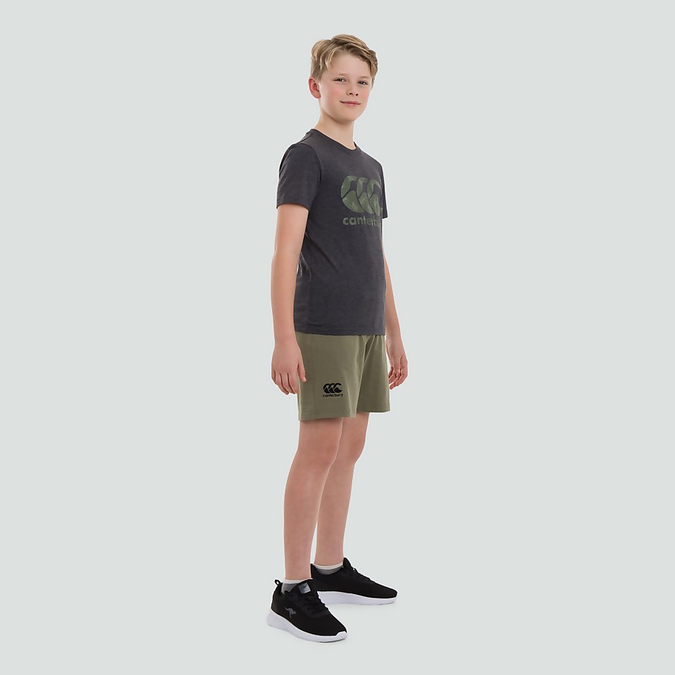 JUNIOR UNISEX COTTON SHORTS GREEN