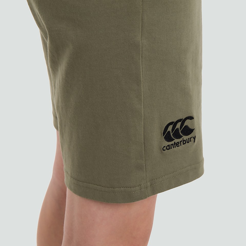 JUNIOR UNISEX COTTON SHORTS GREEN