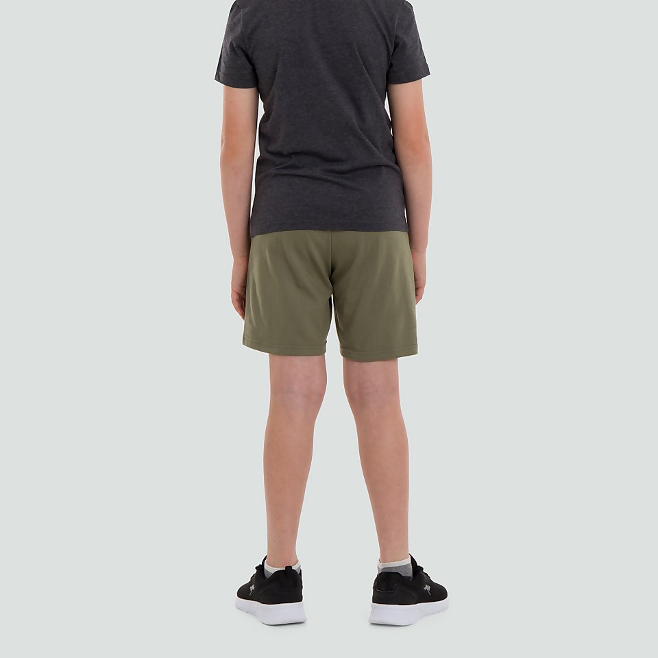 JUNIOR UNISEX COTTON SHORTS GREEN