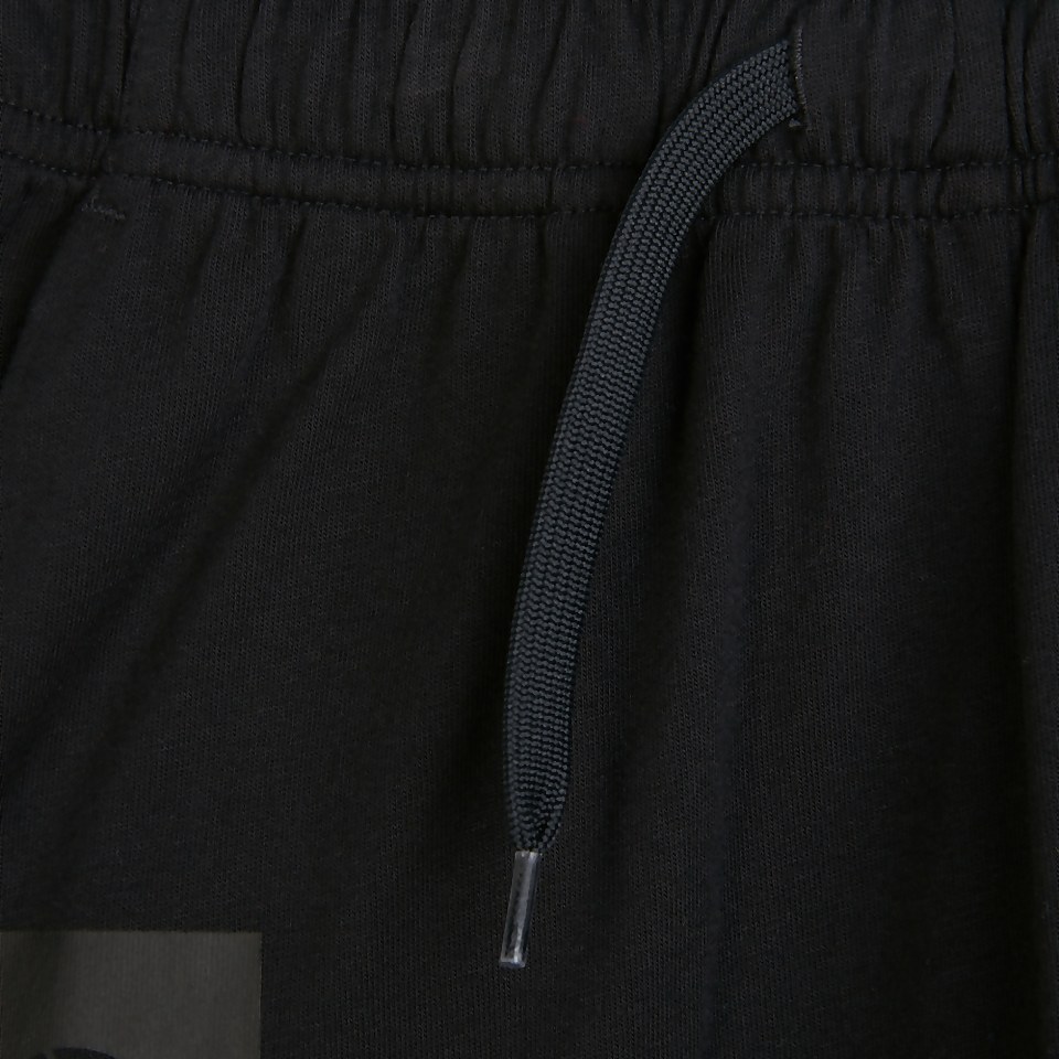 JUNIOR UNISEX COTTON SHORTS BLACK