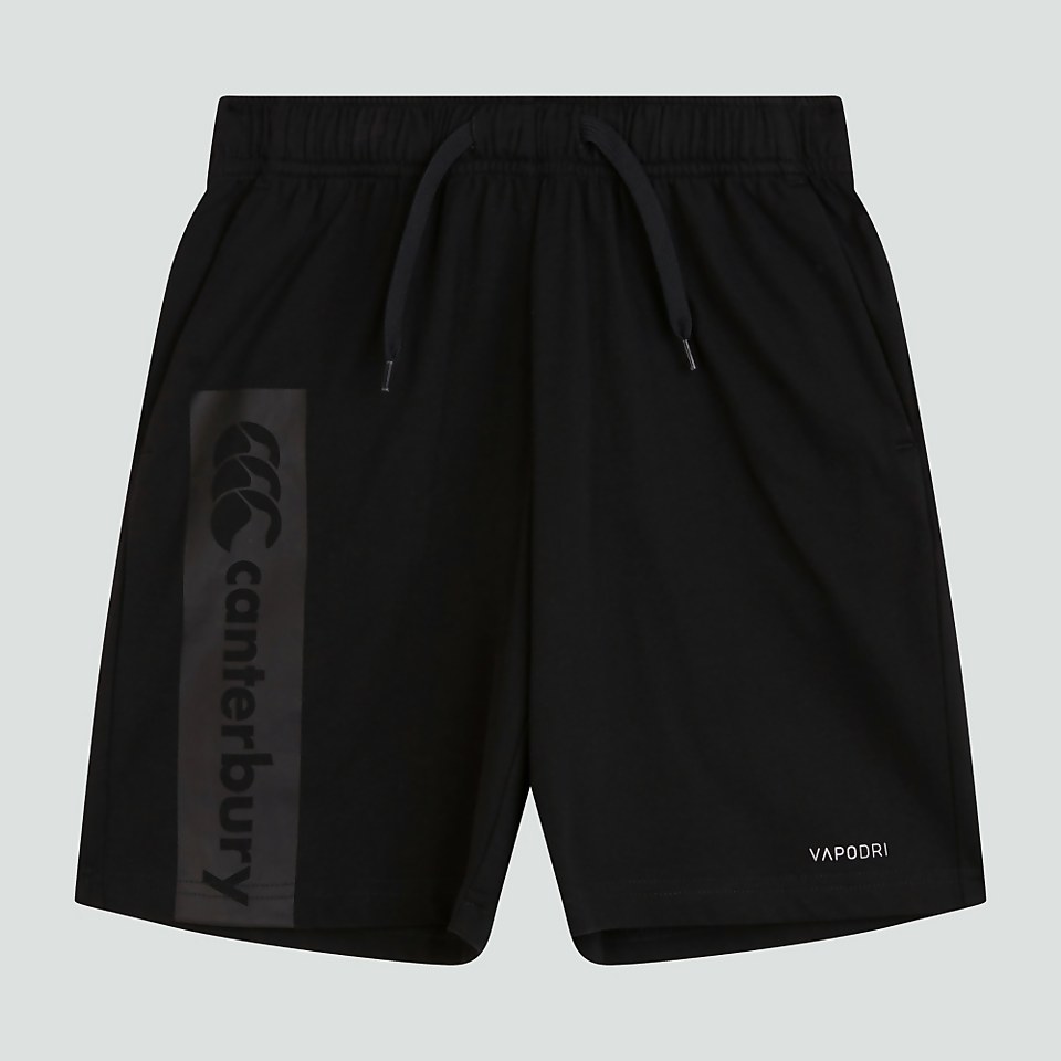 JUNIOR UNISEX COTTON SHORTS BLACK