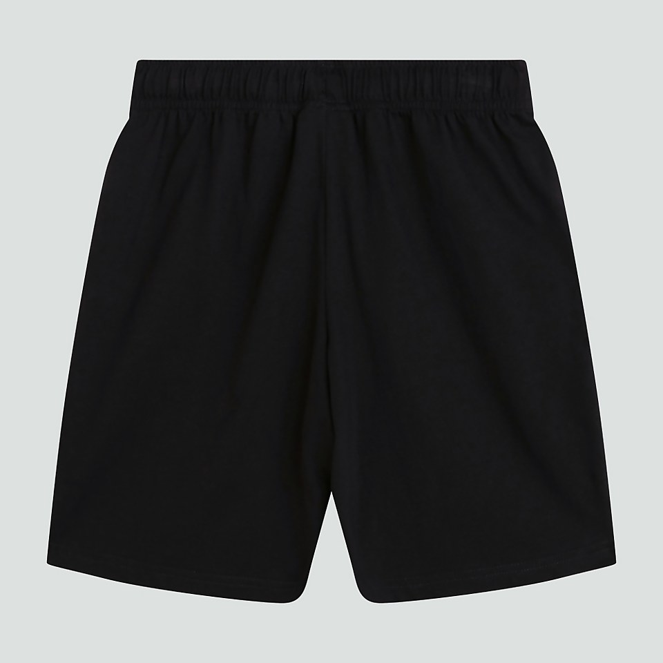 JUNIOR UNISEX COTTON SHORTS BLACK