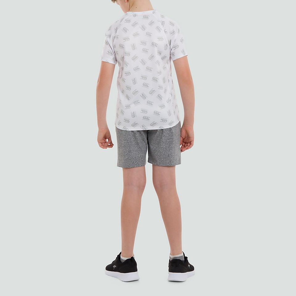 JUNIOR UNISEX COTTON SHORTS GREY