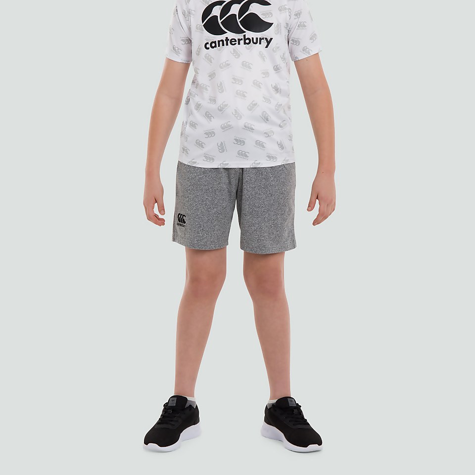 JUNIOR UNISEX COTTON SHORTS GREY