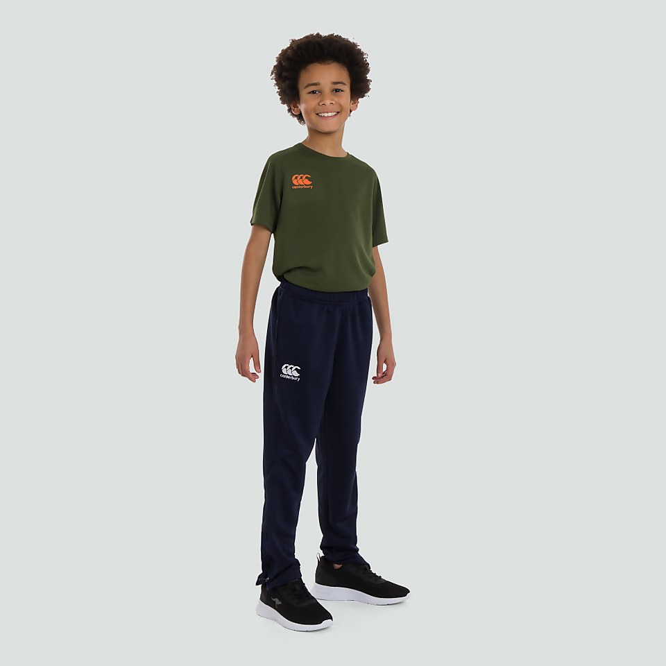 JUNIOR UNISEX VAPODRI POLY KNIT PANTS NAVY