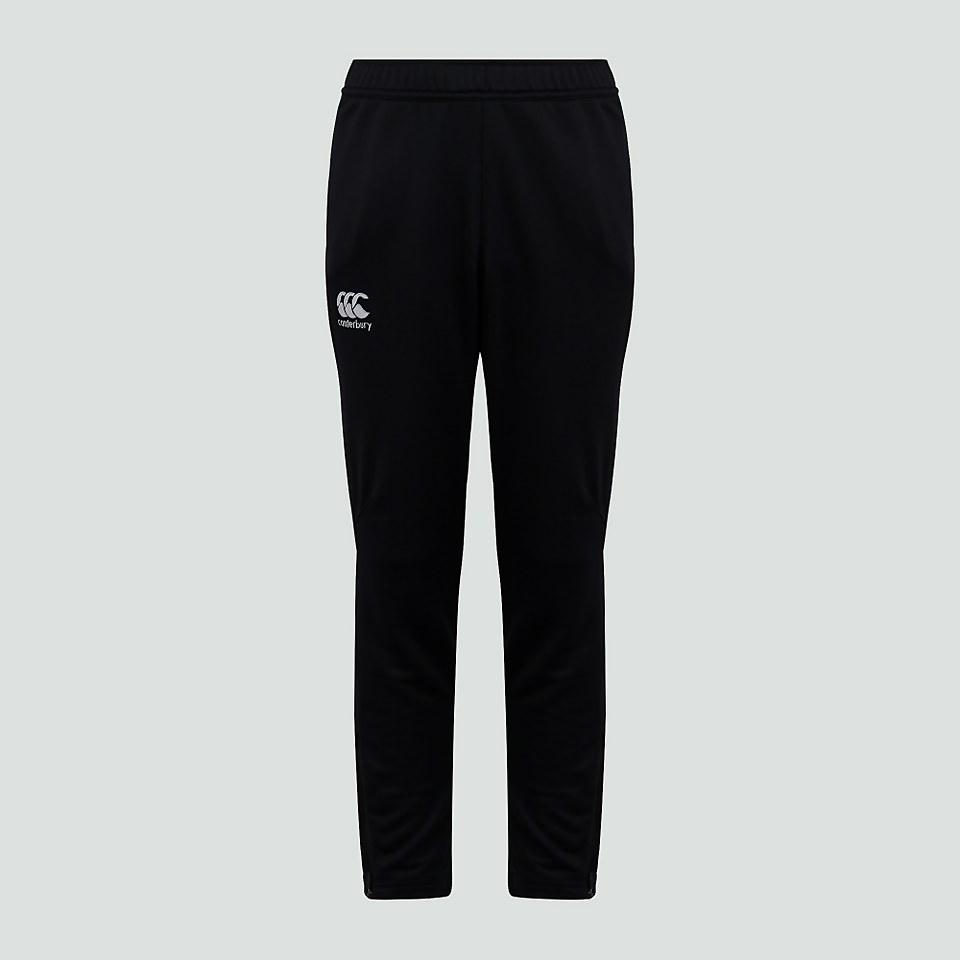 JUNIOR UNISEX VAPODRI POLY KNIT PANTS BLACK