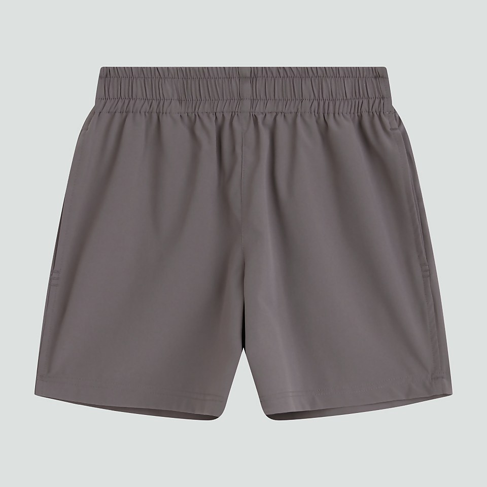 JUNIOR UNISEX WOVEN SHORTS GREY