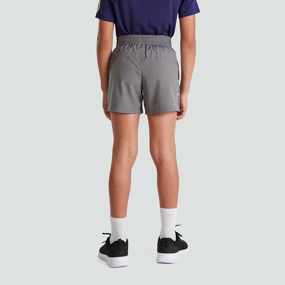 JUNIOR UNISEX WOVEN SHORTS GREY