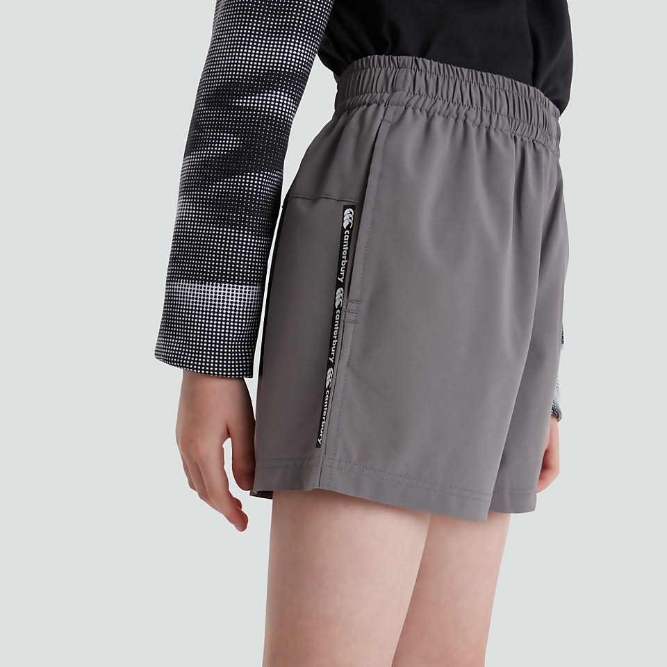 JUNIOR UNISEX WOVEN SHORTS GREY