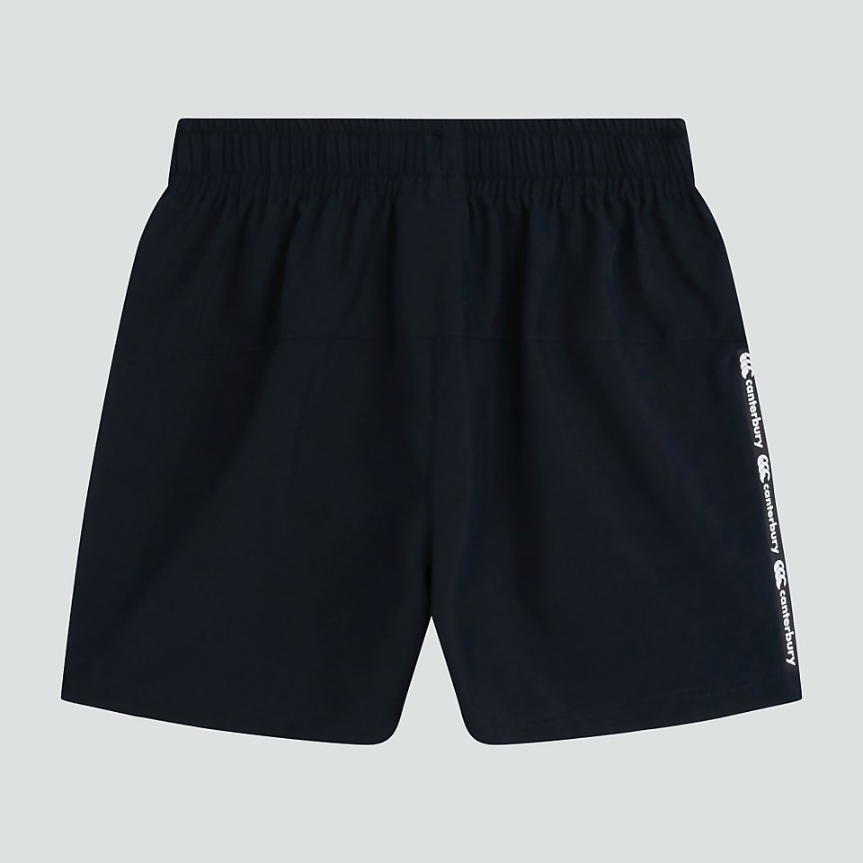 JUNIOR UNISEX WOVEN SHORTS BLACK