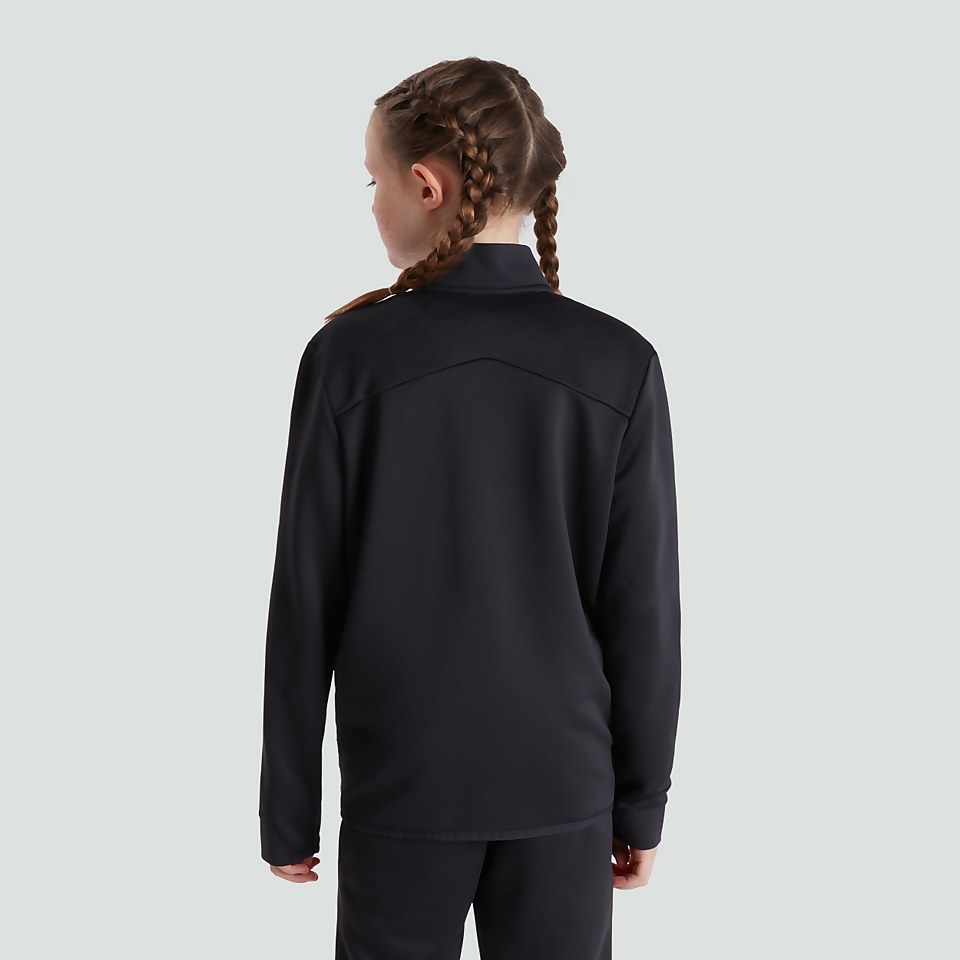JUNIOR UNISEX FULL ZIP TRACK JACKET DARK BLUE