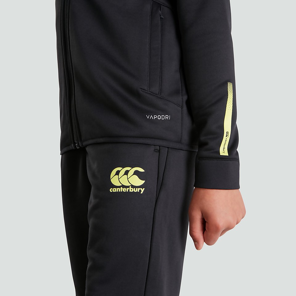 JUNIOR UNISEX FULL ZIP TRACK JACKET DARK BLUE
