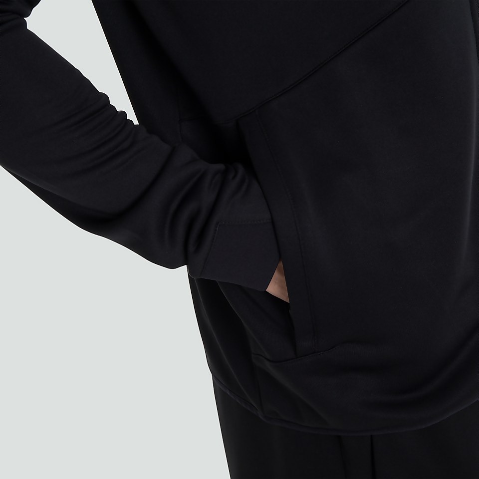 MENS FULL ZIP TRACK JACKET BLACK