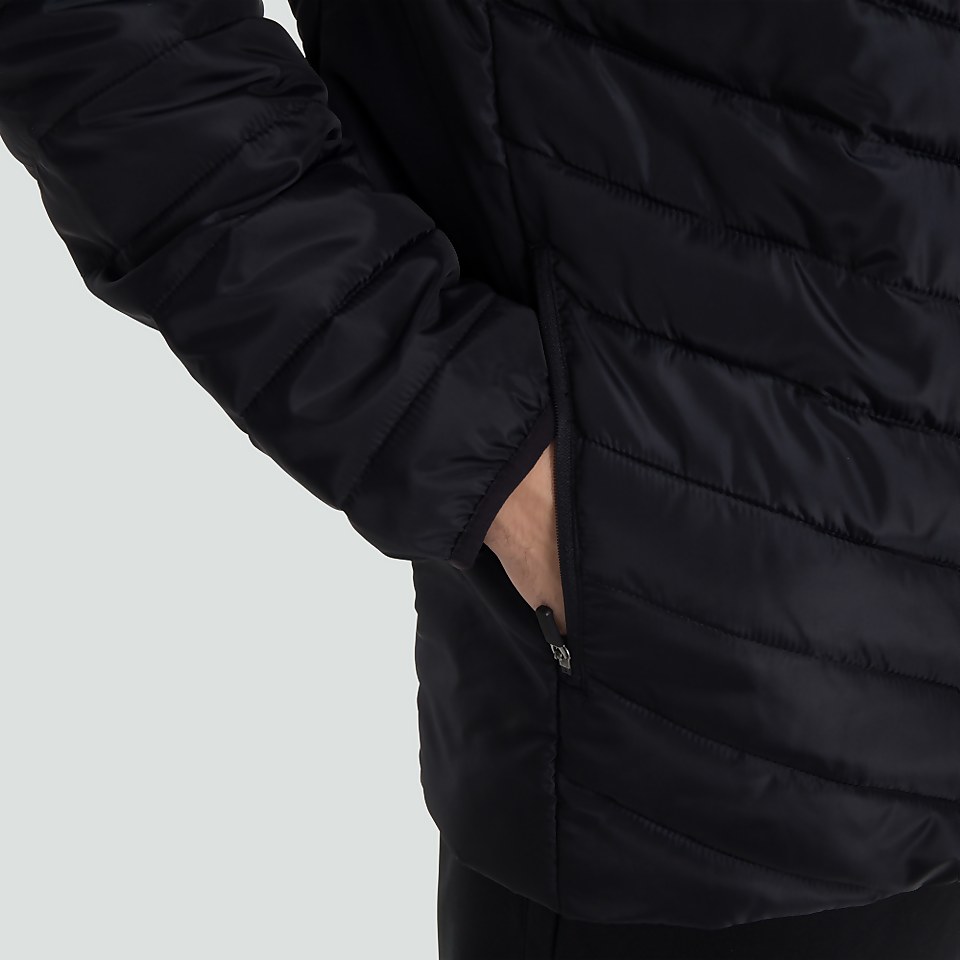 MENS LIGHTWEIGHT PADDED JACKET BLACK