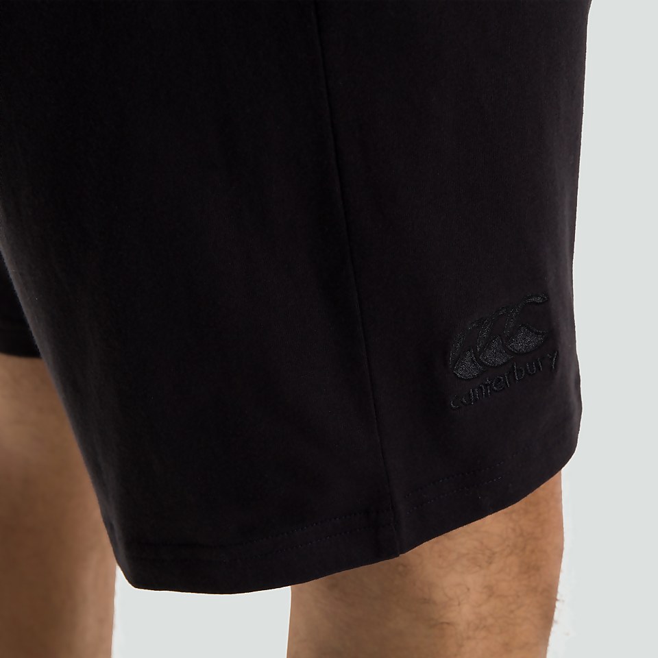 MENS COTTON SHORTS BLACK