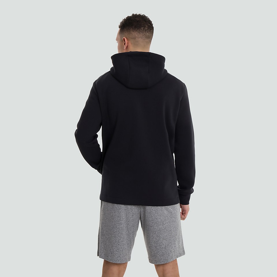 MENS FULL ZIP TECH HOODY BLACK