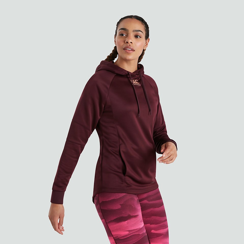 WOMENS VAPODRI TRAINING HOODY PURPLE