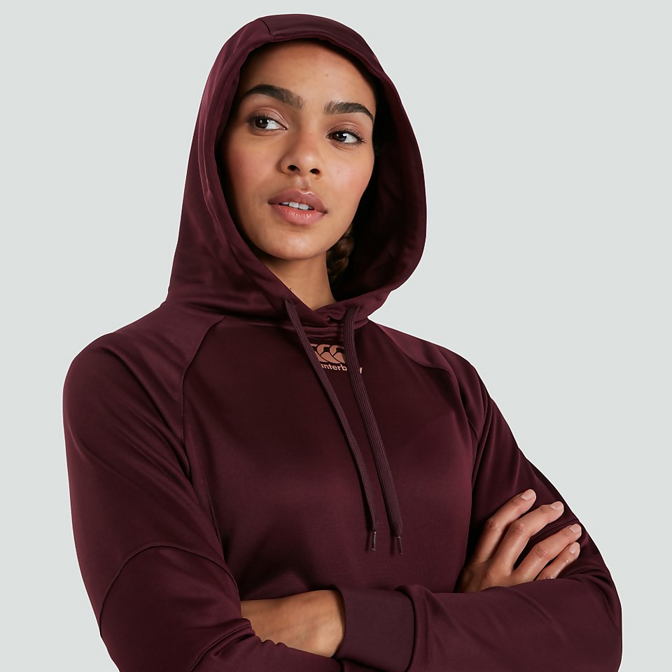 WOMENS VAPODRI TRAINING HOODY PURPLE