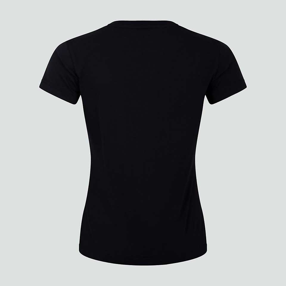 WOMENS CCC LOGO TEE BLACK