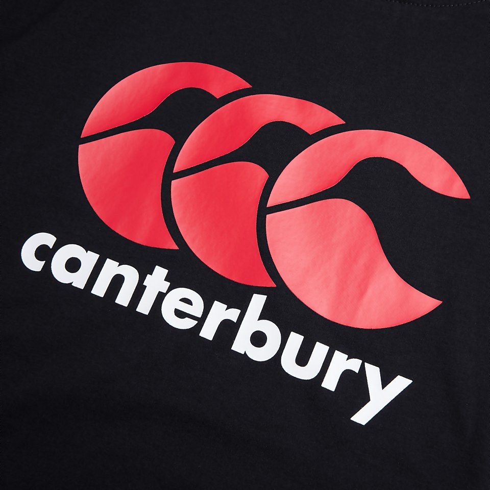 WOMENS CCC LOGO TEE BLACK