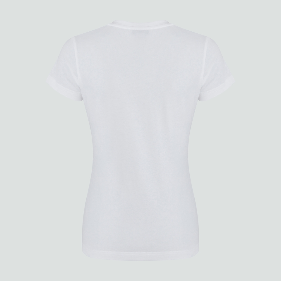 CANTERBURY CCC LOGO TEE AF WHITE