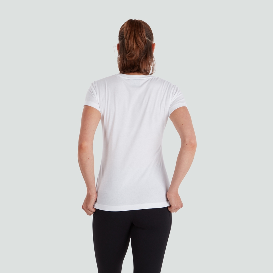 CANTERBURY CCC LOGO TEE AF WHITE