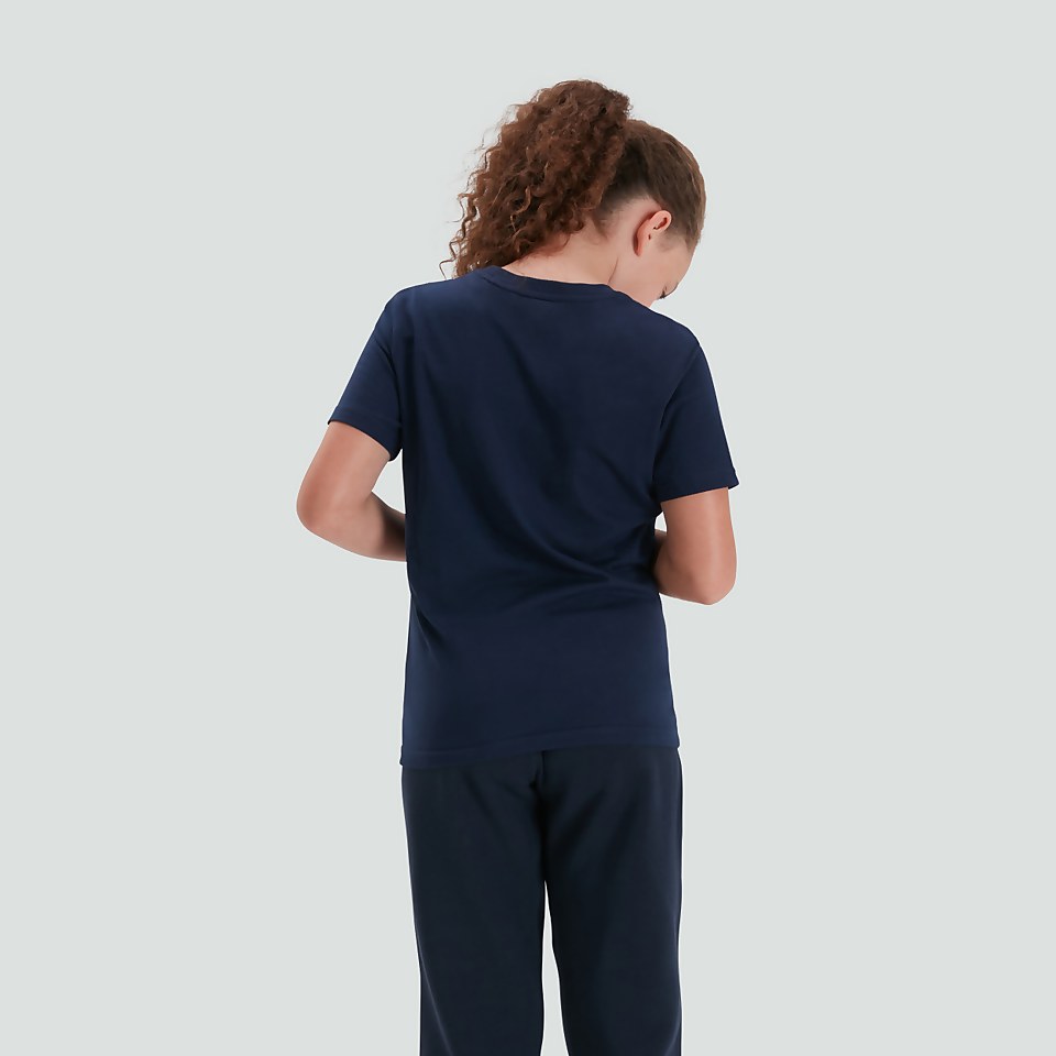 JUNIOR UNISEX CCC LOGO TEE NAVY