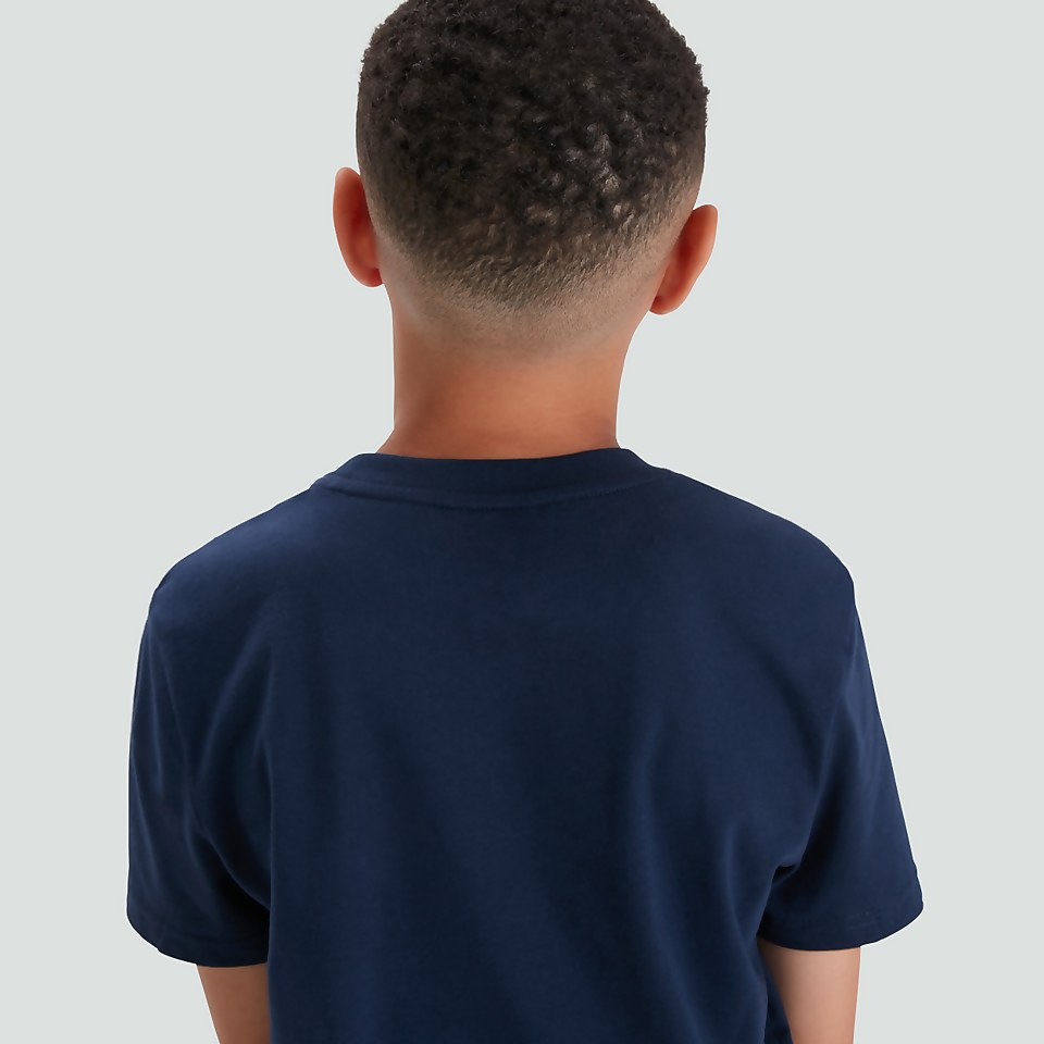 JUNIOR UNISEX CCC LOGO TEE NAVY