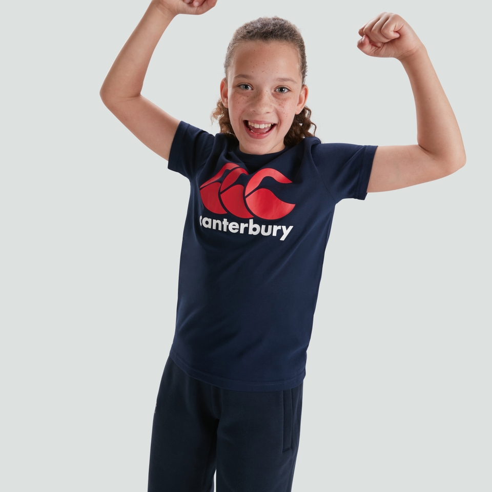 CANTERBURY CCC LOGO TEE JM NAVY