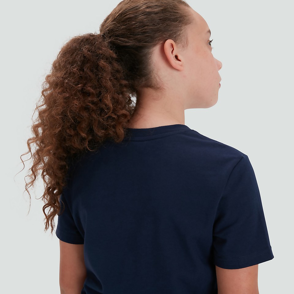 JUNIOR UNISEX CCC LOGO TEE NAVY