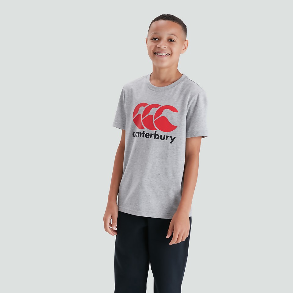 JUNIOR UNISEX CCC LOGO TEE GREY