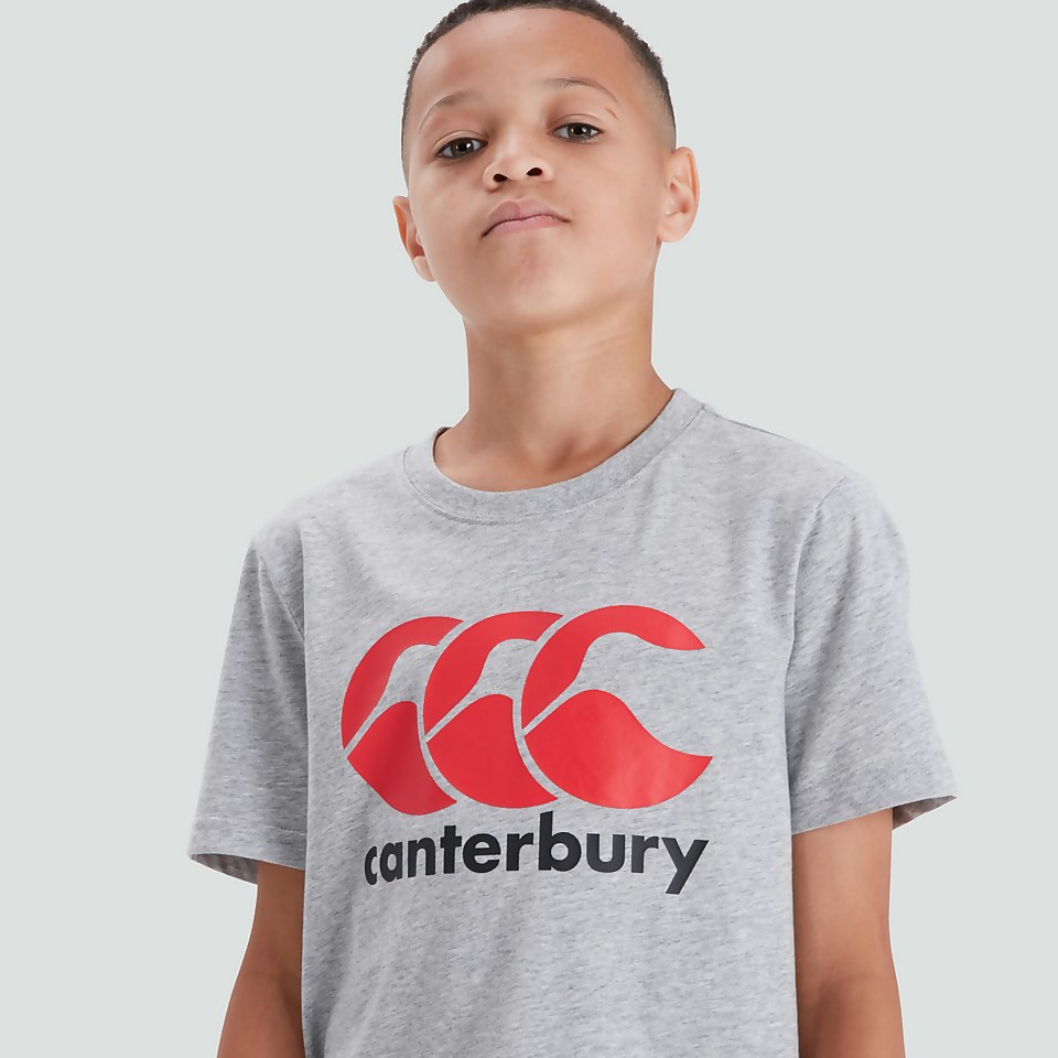JUNIOR UNISEX CCC LOGO TEE GREY