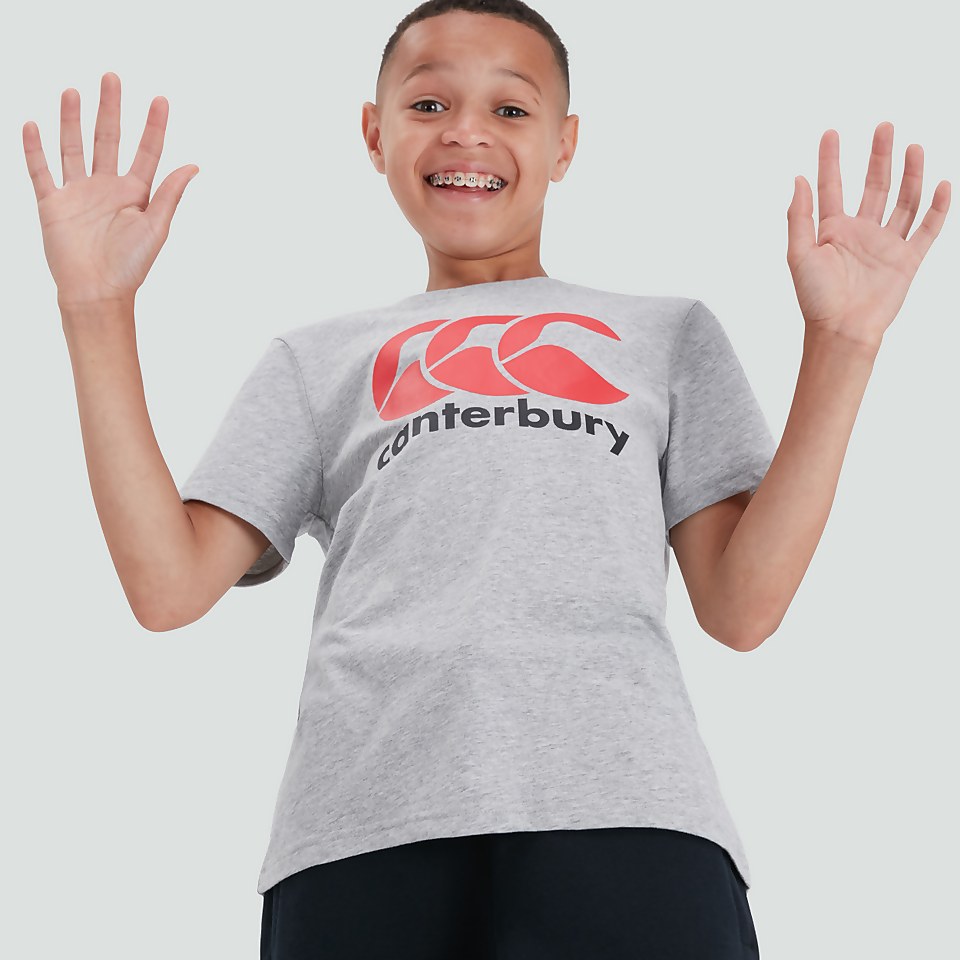 JUNIOR UNISEX CCC LOGO TEE GREY