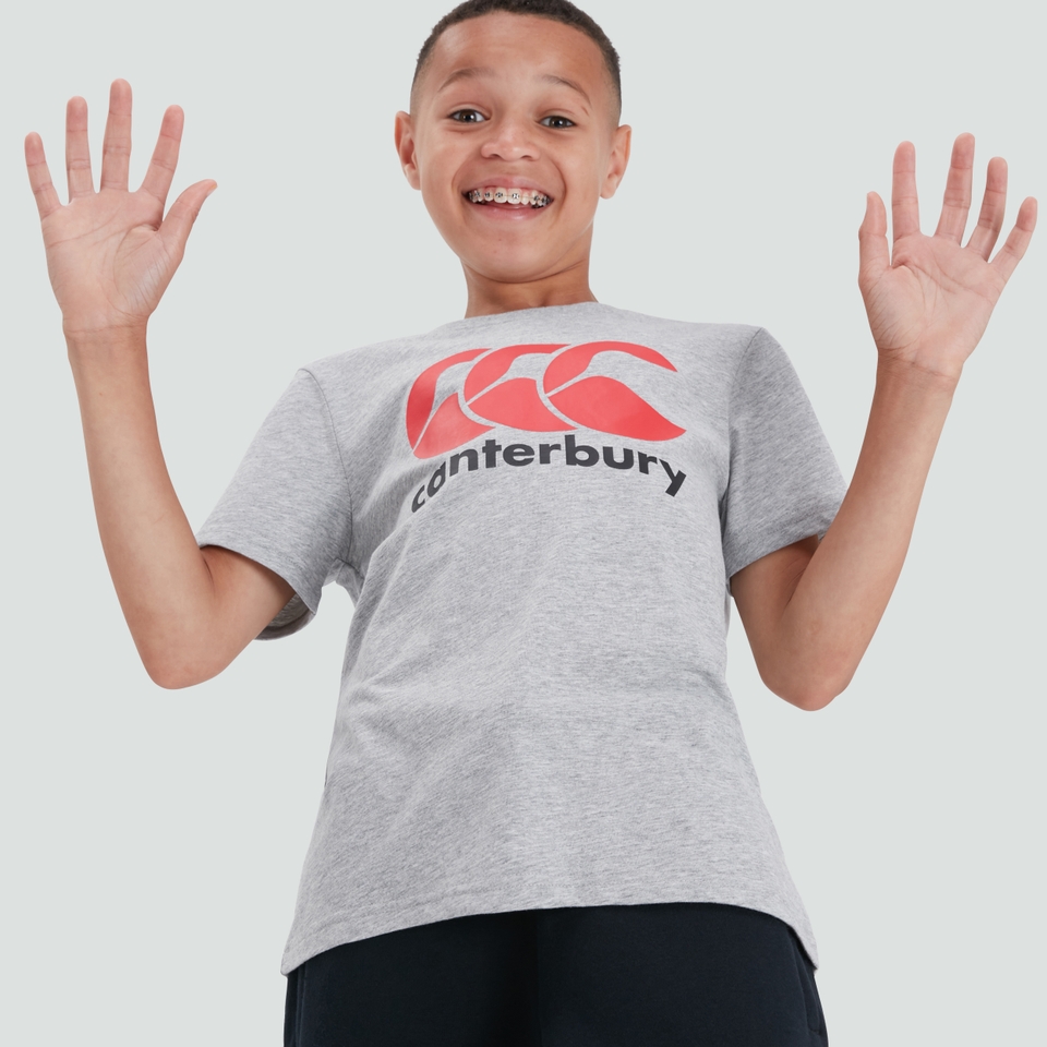 CANTERBURY CCC LOGO TEE JM GREY