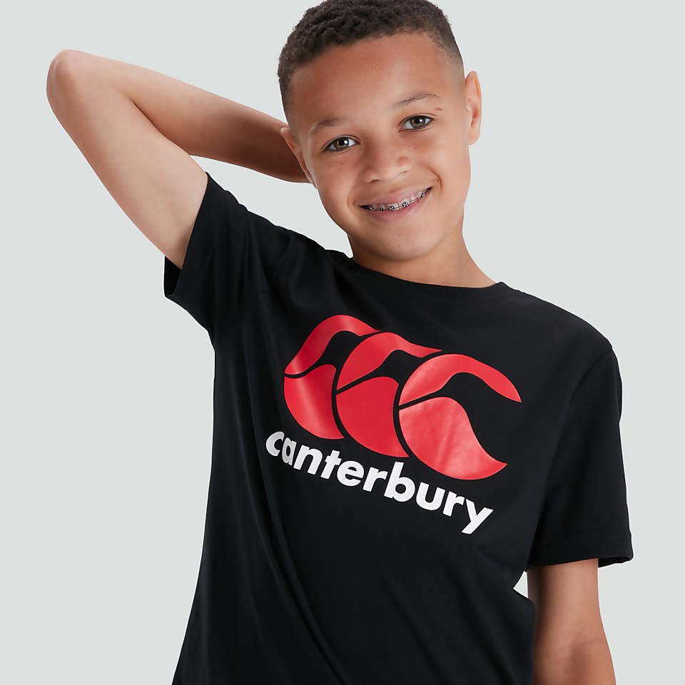 JUNIOR UNISEX CCC LOGO TEE BLACK