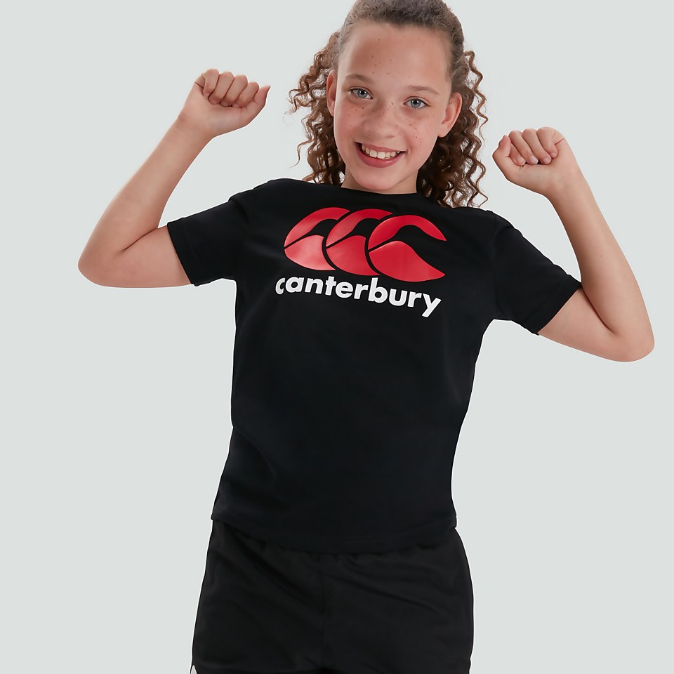 JUNIOR UNISEX CCC LOGO TEE BLACK