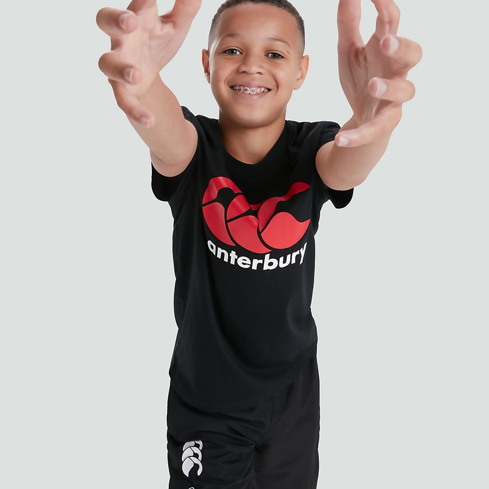 JUNIOR UNISEX CCC LOGO TEE BLACK