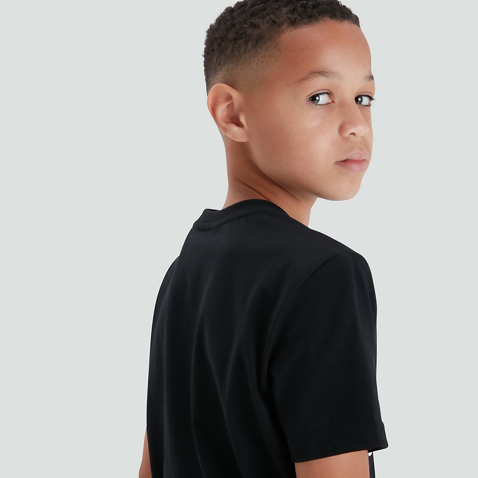 JUNIOR UNISEX CCC LOGO TEE BLACK
