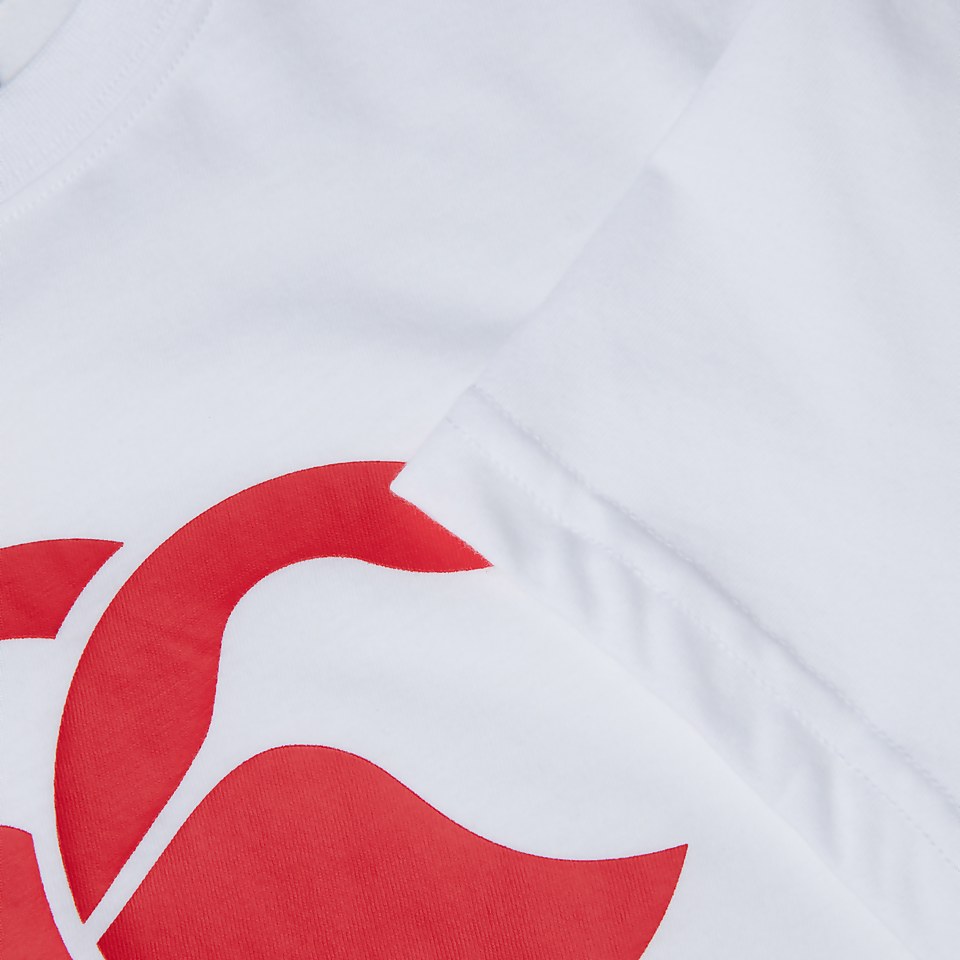 JUNIOR UNISEX CCC LOGO TEE WHITE