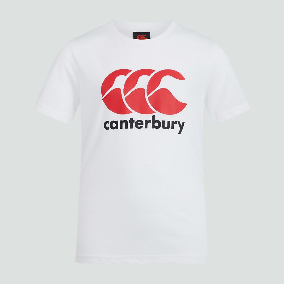 JUNIOR UNISEX CCC LOGO TEE WHITE