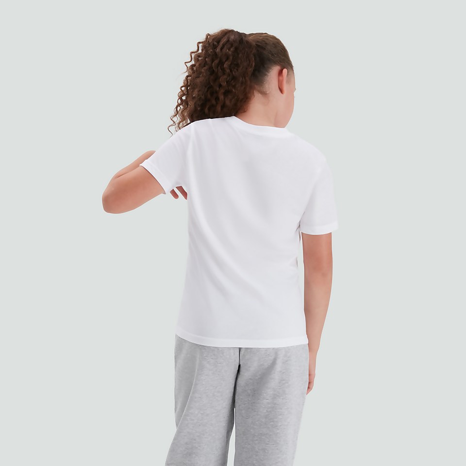 JUNIOR UNISEX CCC LOGO TEE WHITE