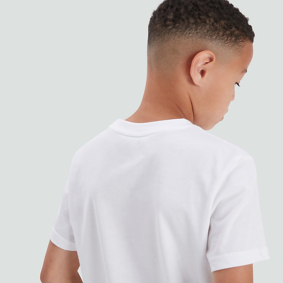 JUNIOR UNISEX CCC LOGO TEE WHITE