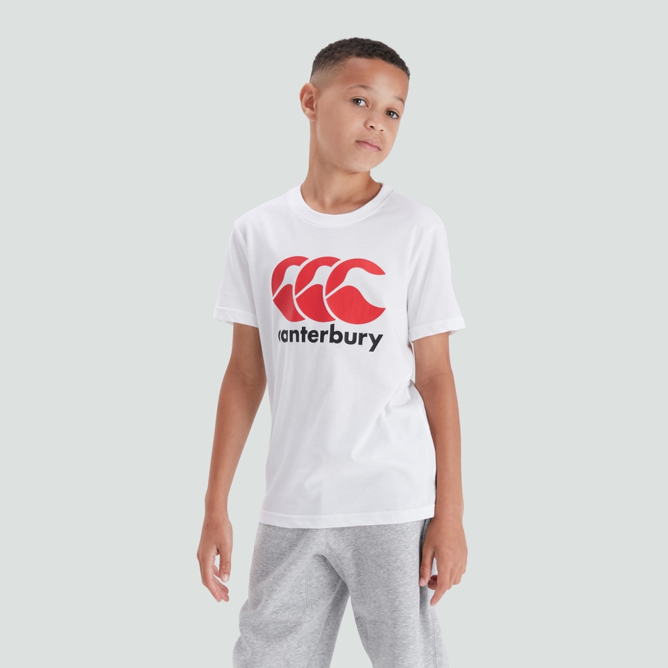 CANTERBURY CCC LOGO TEE JM WHITE