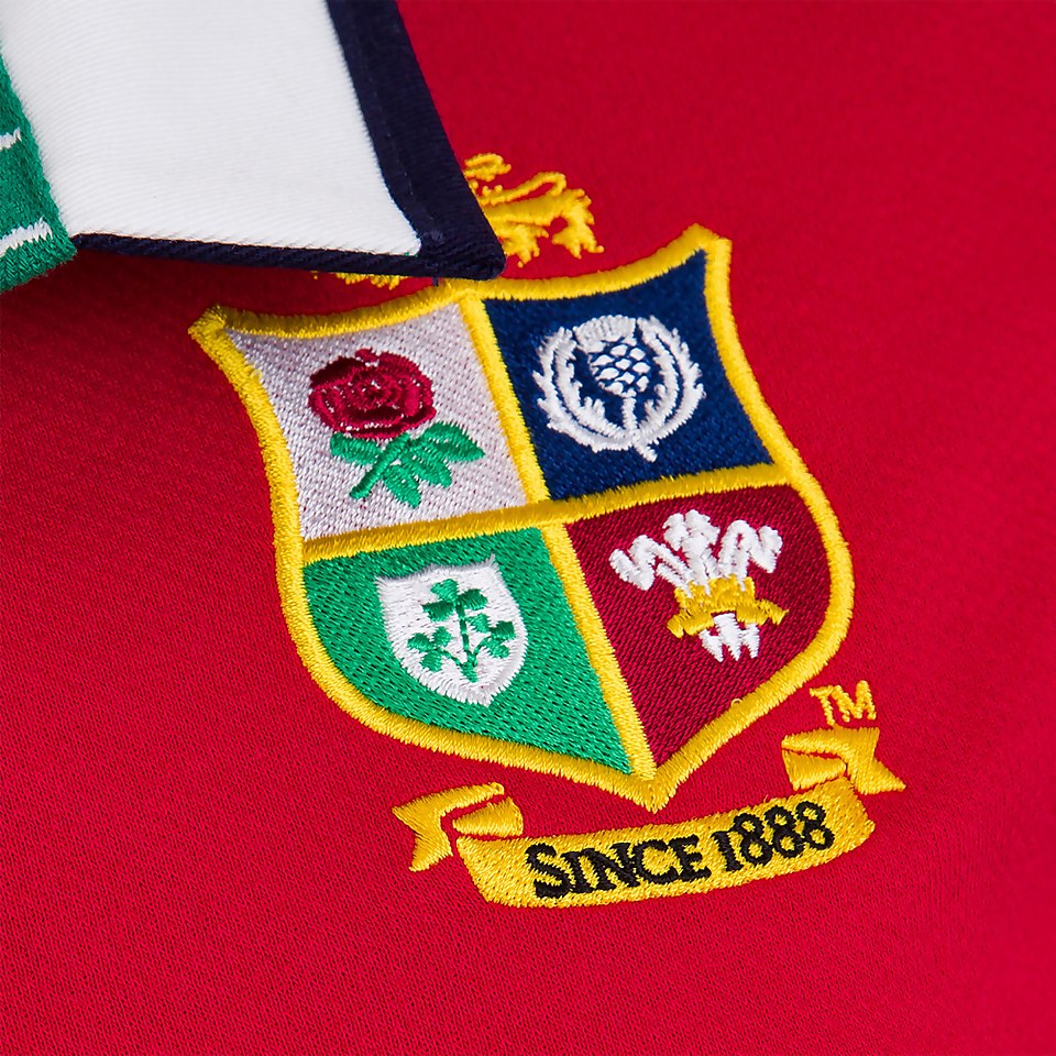 WOMENS BRITISH & IRISH LIONS LONG SLEEVED CLASSIC JERSEY RED